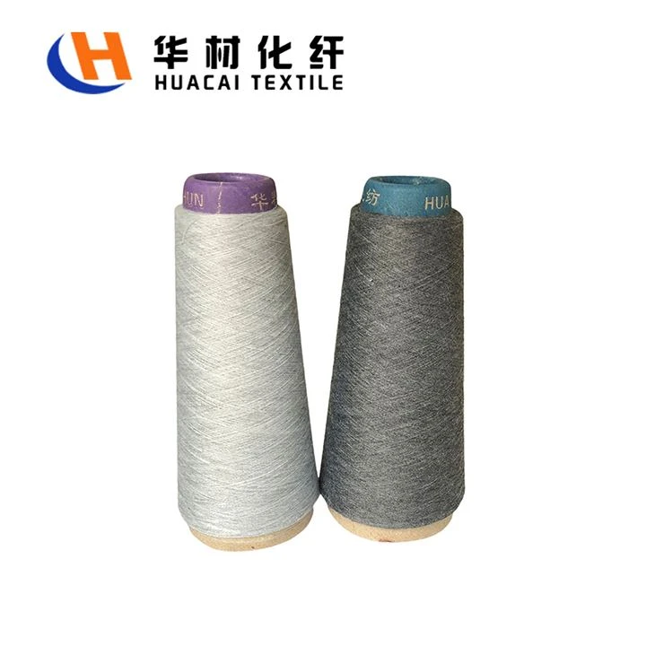 Fil de polyester filé pour le tricot